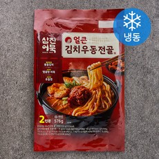 삼진어묵 얼큰 김치우동전골 (냉동), 576g, 1개
