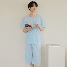 남자아사면잠옷