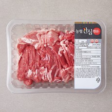 농협안심한돈 뒷다리살 불고기용 (냉장), 500g, 1개