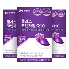 JW중외제약 플러스 코엔자임Q10, 3개입