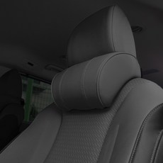 Benauto Barrier 車用記憶棉頸枕, 深黑色, 1個