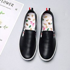 파라다이소 삼색선 가벼운 데일리 어디든 기본 슬립온