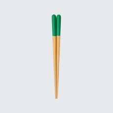 야마치쿠 아동용 강코 대나무 젓가락 16cm, 그린, 단품, 1개