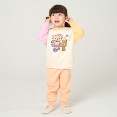 키즈꼬모 아동용 천사곰 상하의 세트 즈꼬모 아동용 천사곰 상하의 세트
