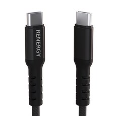 아라리 PPS 60W C to C 타입 PD 초고속 충전 케이블 AC60C, 2m, 블랙, 1개