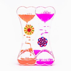 Art Joy 油旺水旺運動起泡水球, Heart Illusion Timer 橙色 粉色