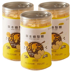 Love Nature Simple Life 依琦匠子 草本蜂梨糖, 潤喉護嗓，清涼甘甜，舒緩悶熱感, 500g, 3罐