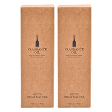 FRAGRANCE 法式精油茶色擴香瓶, 100ml, 純天然植物萃取, 白毫銀針, 2個