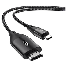 hoco UA16 Type-C 轉 HDMI 高清螢幕分享器, 錆色, 1個