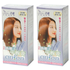 Roudye 柔蝶 負離子 平板膏, 離子燙髮 DIY 無臭味 不傷髮質, 2盒