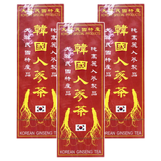 瀚軒 特選韓國人蔘茶 Set, 150公克 (5公克x30小包), 5g, 30包, 3盒