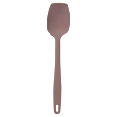 Kitchen Factory 糖果色矽膠方型調理匙 巧克力牛奶色 1入, 可可色, 1支