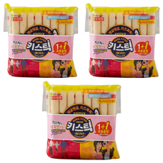 LOTTE 樂天 Ham Kisstick 魚肉香腸 切達起司口味, 800g, 3組