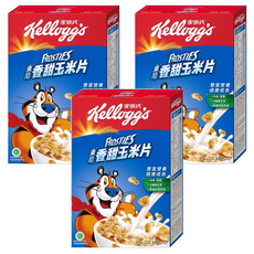 家樂氏 FROSTIES 東尼玉米片 香甜玉米片, 330g, 3盒