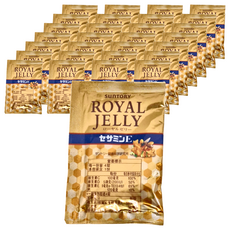 SunTORY 三得利 蜂王乳+芝麻明E錠 食品 隨手包 Set, 30包, 1組