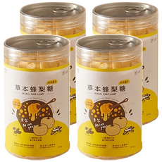 Love Nature Simple Life 依琦匠子 草本蜂梨糖, 潤喉護嗓 清涼甘甜, 500g, 4罐