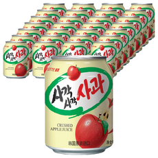 LOTTE 樂天 蘋果汁禮盒, 韓國原裝進口, 238ml, 48罐
