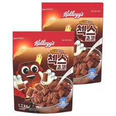 Kellogg's 家樂氏 COCO 可可猴 巧克力格格脆麥片, 1.2kg, 2包