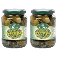 LIDYA 莉迪亞 蒔蘿醋漬酸瓜, 670公克, 360公克固形量, 土耳其原產, 720ml, 2罐
