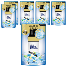 Lenor 蘭諾 衣物芳香豆 青檸紫羅蘭 補充包, 6包, 440ml