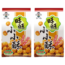 Want-Want 旺旺 小小酥米果綜合包, 解饞小點 兩種風味, 150g, 2袋