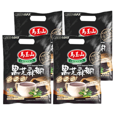 馬玉山 Greenmax 黑芝麻糊，含鐵含纖，冷熱沖泡均可, 30g, 12包, 4袋