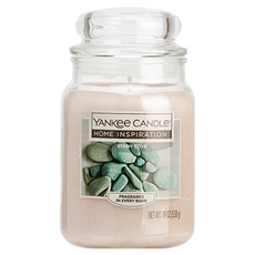 YANKEE CANDLE Home Inspiration系列 Stone Cove 香氛蠟燭 538公克, 538g, 1個