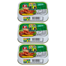東和食品 HowMaMa 台灣燒卷罐頭, 100g, 3罐