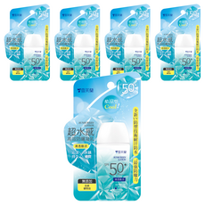 雪芙蘭 超水感高效防曬凝乳 SPF50+ PA++++ 清透酷涼, 45g, 5罐