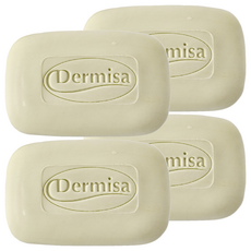 Dermisa 美國超級嫩白皂，85g，適用於清潔臉部及身體肌膚, 4個