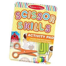Melissa&Doug 瑪莉莎 勞作學習剪紙遊戲簿 + 剪刀, MD2304, 1本