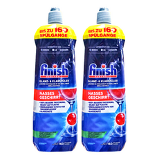 finish 清亮碟光潔劑 洗碗機專用, 800ml, 2瓶