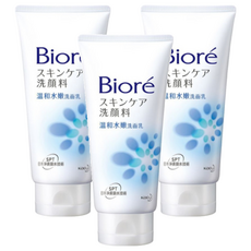 Biore 蜜妮 溫和水嫩洗面乳, 100g, 3條