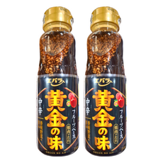 Ebara 荏原 黃金烤肉醬, 嚴選蘋果桃子梅子, 炒醃沾皆適用, 210g, 2瓶