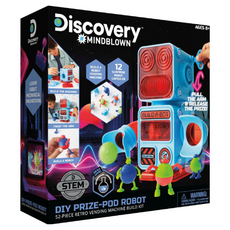 Discovery MINDBLOWN DIY 52件復古機器人販賣機組, 1盒