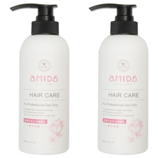aMIDa 阿蜜達 柔順王免沖水護色護髮乳 360mL 專業沙龍, 2瓶