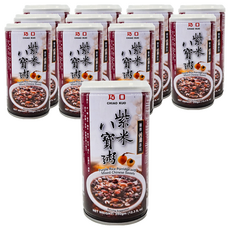 巧口 紫米八寶粥，含多種中國甜品, 350g, 12罐