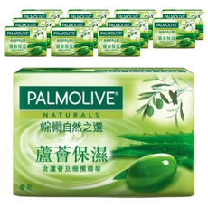 PALMOLIVE 棕欖 香皂蘆薈保濕 Set 6, 含蘆薈及橄欖精華, 115g, 12個
