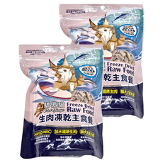 Cat Glory 驕傲貓 貓犬共享鱈魚生肉凍乾主食餐, 鱈魚, 100g, 2包