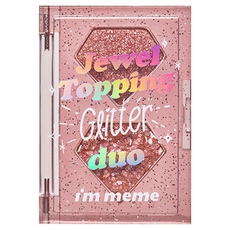 i'm meme 我愛星鑽光寶石眼影 Jewel Topping Glitter Duo, 01 Rose Jewel, 1個