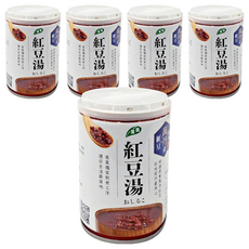 青葉 紅豆湯, 萬丹紅豆, 特選在地契作, 遵循古法熬煮, 250公克, 250g, 5罐