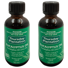 Thursday Plantation 星期四農莊 精油 尤加利, 50ml, 2瓶