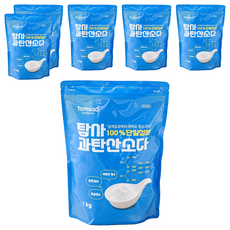 Tamsaa 過碳酸鈉, 1公斤包裝, 適用於廚房等處清潔, 1kg, 6包