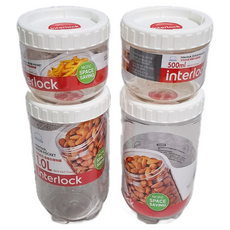 LocknLock 樂扣樂扣 儲物罐套裝 INL301S001-CHS, WHT 10, 1個