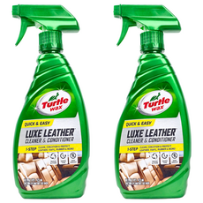 Turtle Wax 美國龜牌 Luxe Leather 皮革清潔及護理劑, 473ml, 2瓶