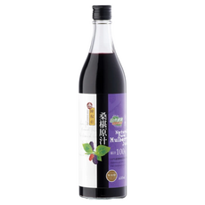 陳稼莊 桑椹原汁 無糖，100%原汁，風味濃郁，適合各種飲品和料理 600ml, 1瓶