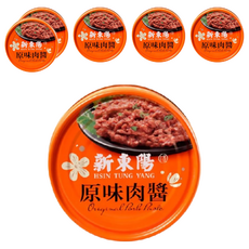 新東陽 原味肉醬 160g, 古法慢火製作 開罐即食, 6罐