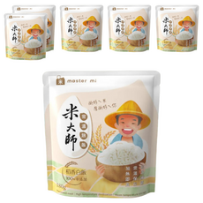 master mi 米大師 常溫熟飯 稻香白飯, 180g, 6包