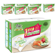 春風 抽取式廚房紙巾, 3包, 8袋