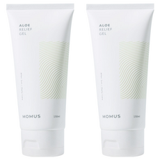 MOMUS 蘆薈曬後舒緩凝膠 150ml, 無添加酒精敏感肌適用, 2條